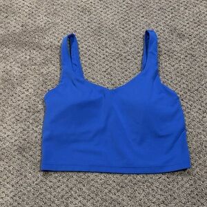 Aerie Blue Crop Top